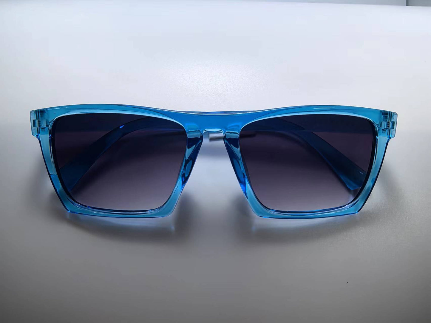 SpinPeak Transparent Frame Cat-Eye Sunglasses S75-3