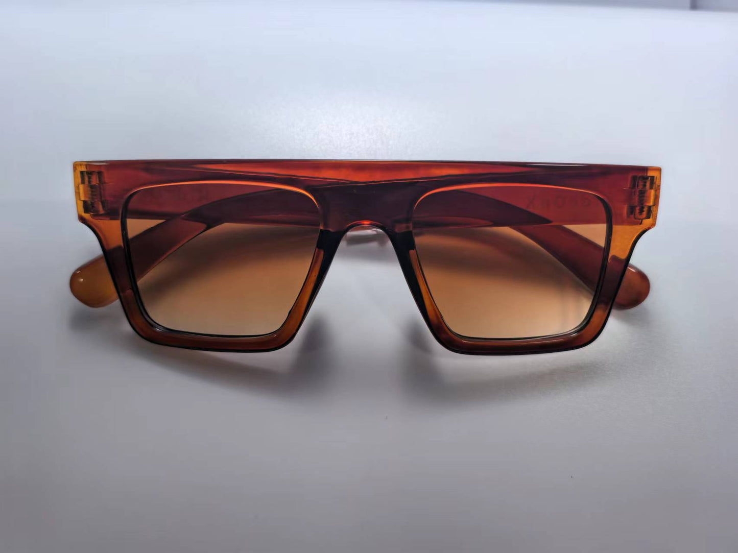 RideOnX Classic Transparent Cat-Eye Sunglasses S46-2