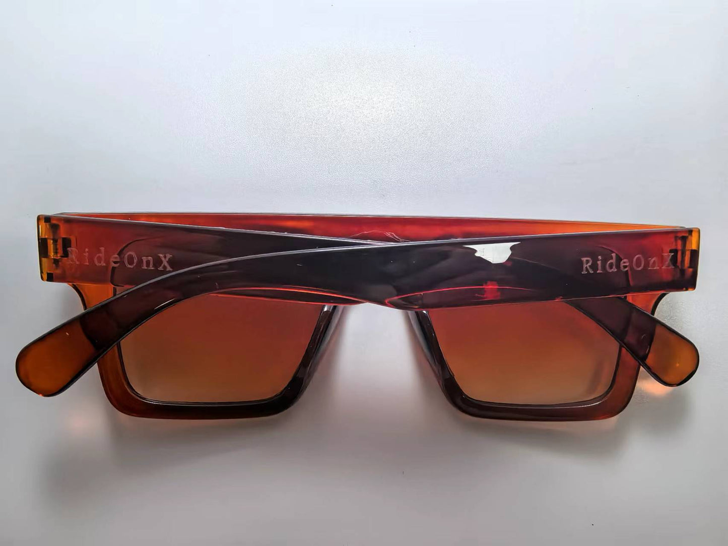 RideOnX Classic Transparent Cat-Eye Sunglasses S46-2