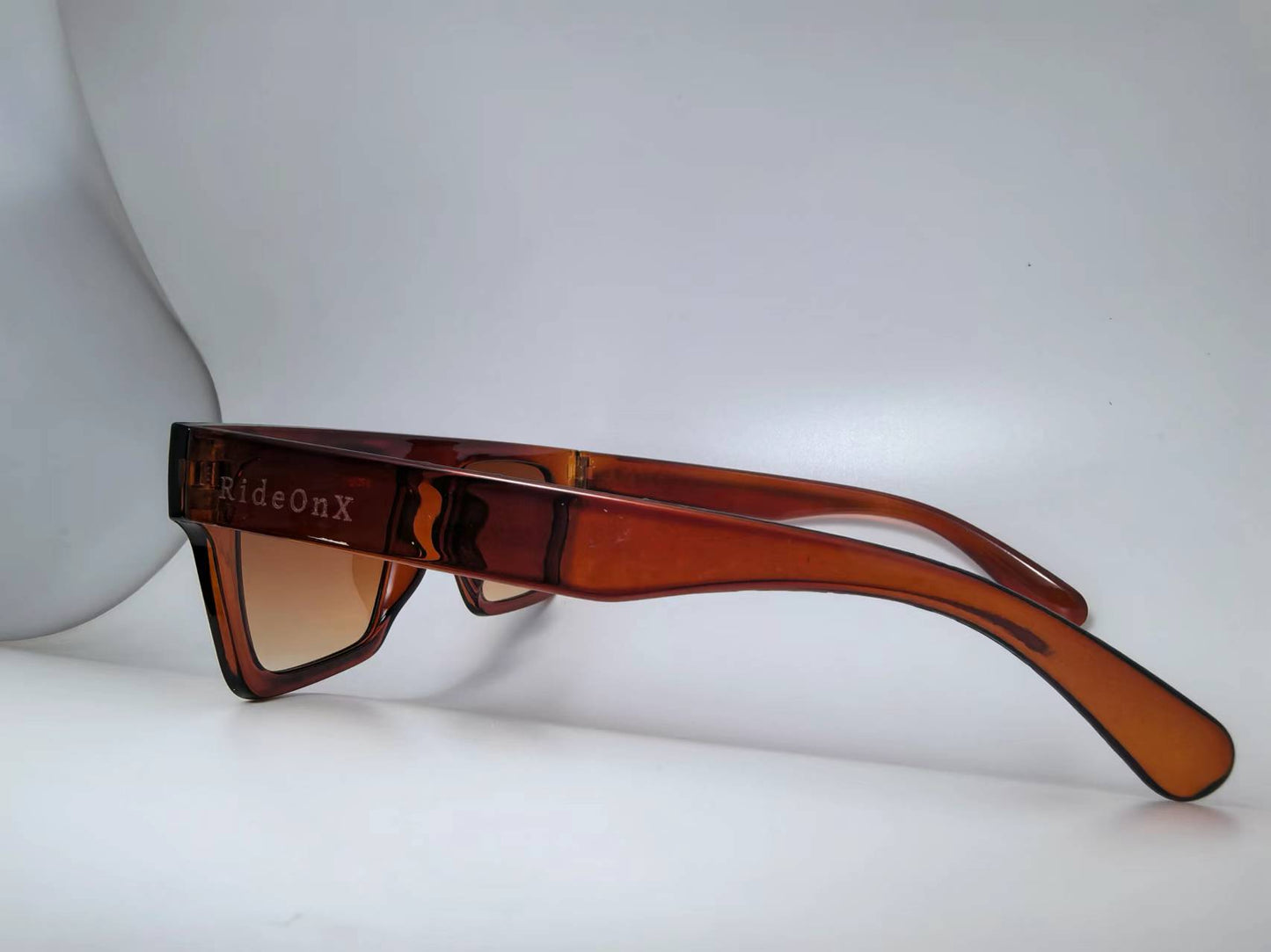 RideOnX Classic Transparent Cat-Eye Sunglasses S46-2