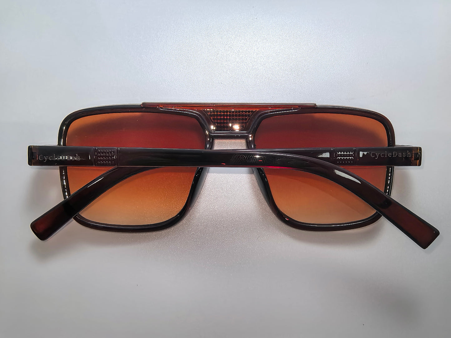 CycleDash Transparent Frame Square Sunglasses S46-3