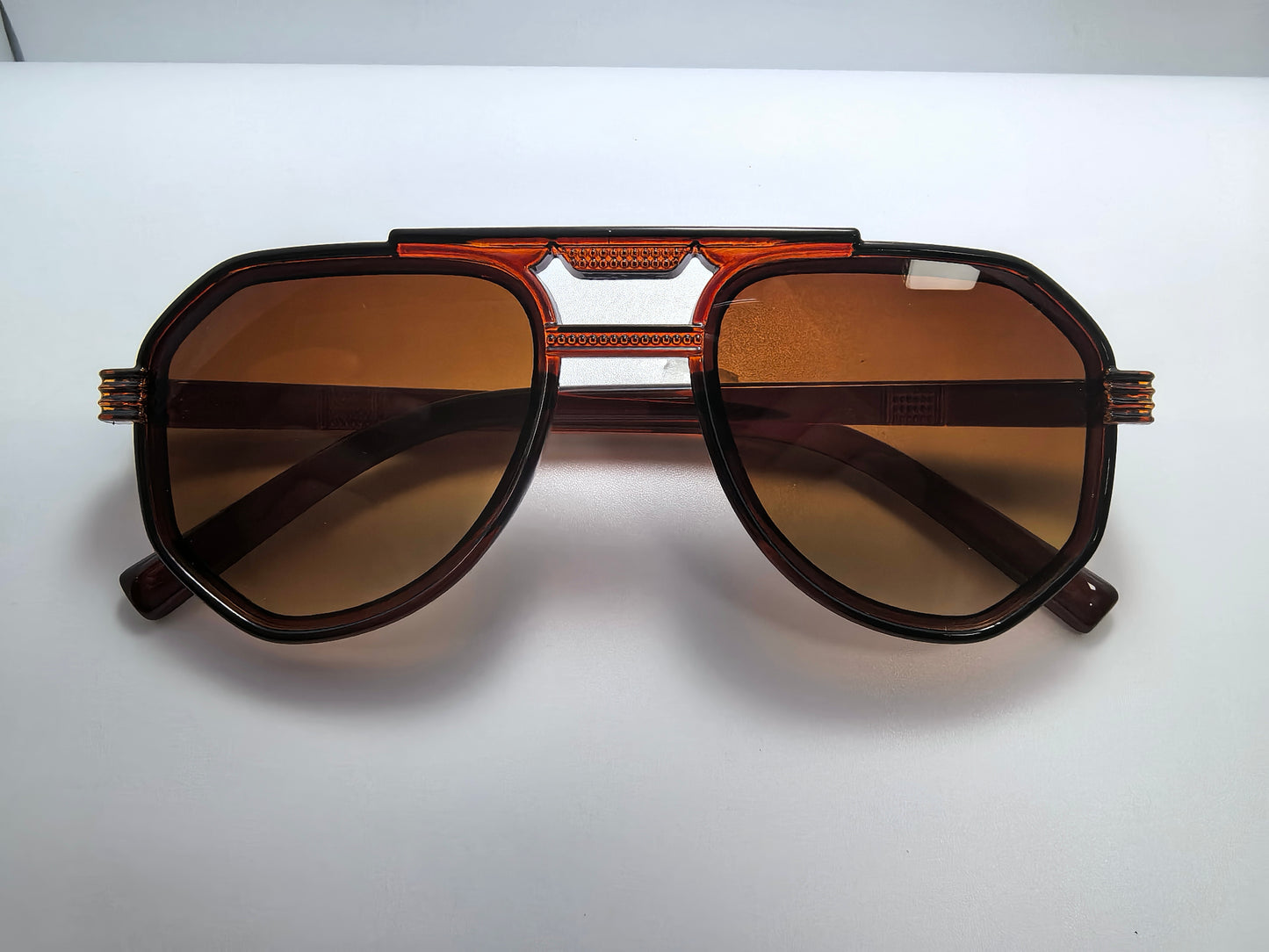 Peeplo Designer Polygon Polarized sunglasses S91-4