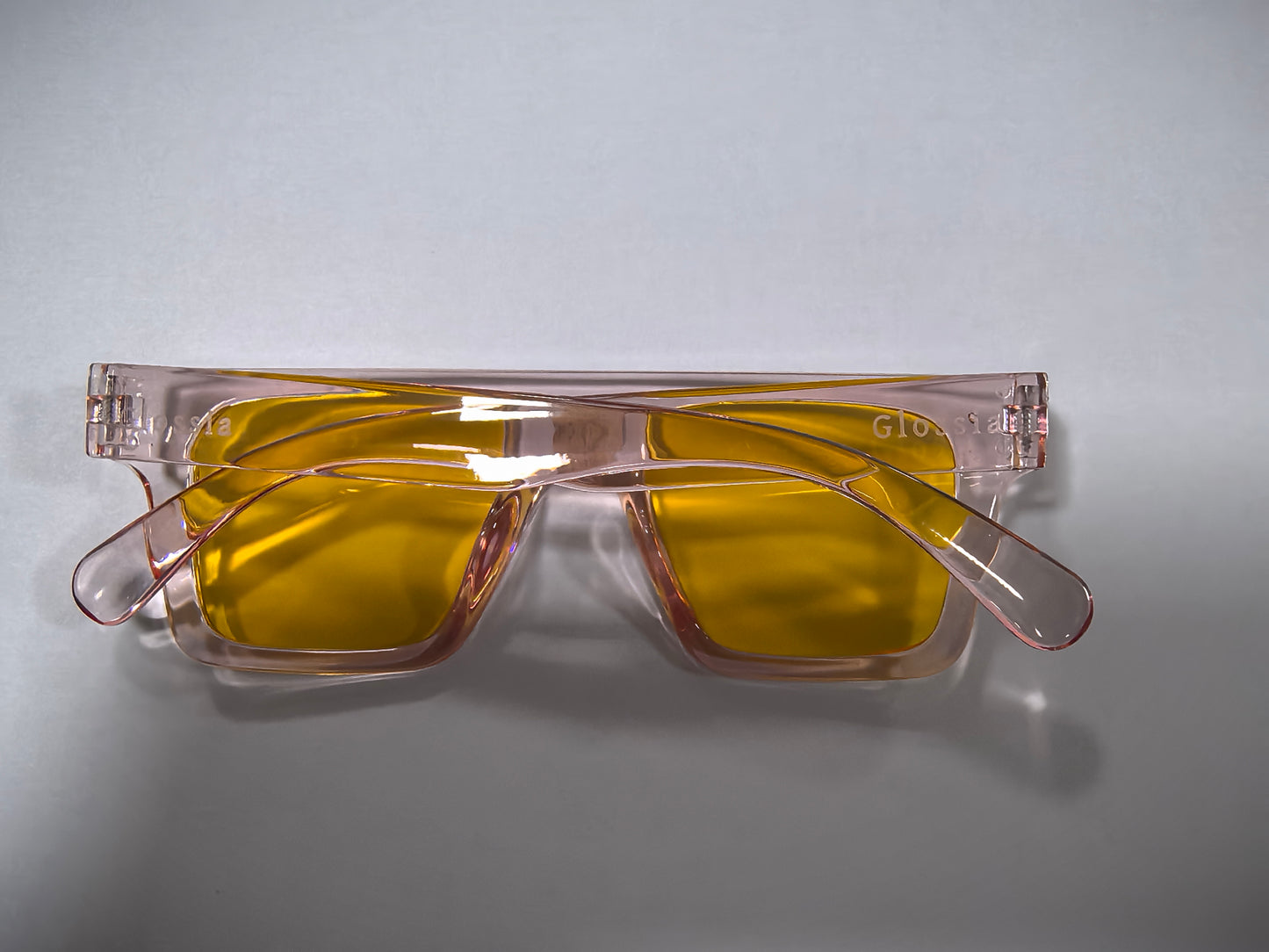 Glossia Transparent Oversized Cat-Eye Sunglasses S17-6