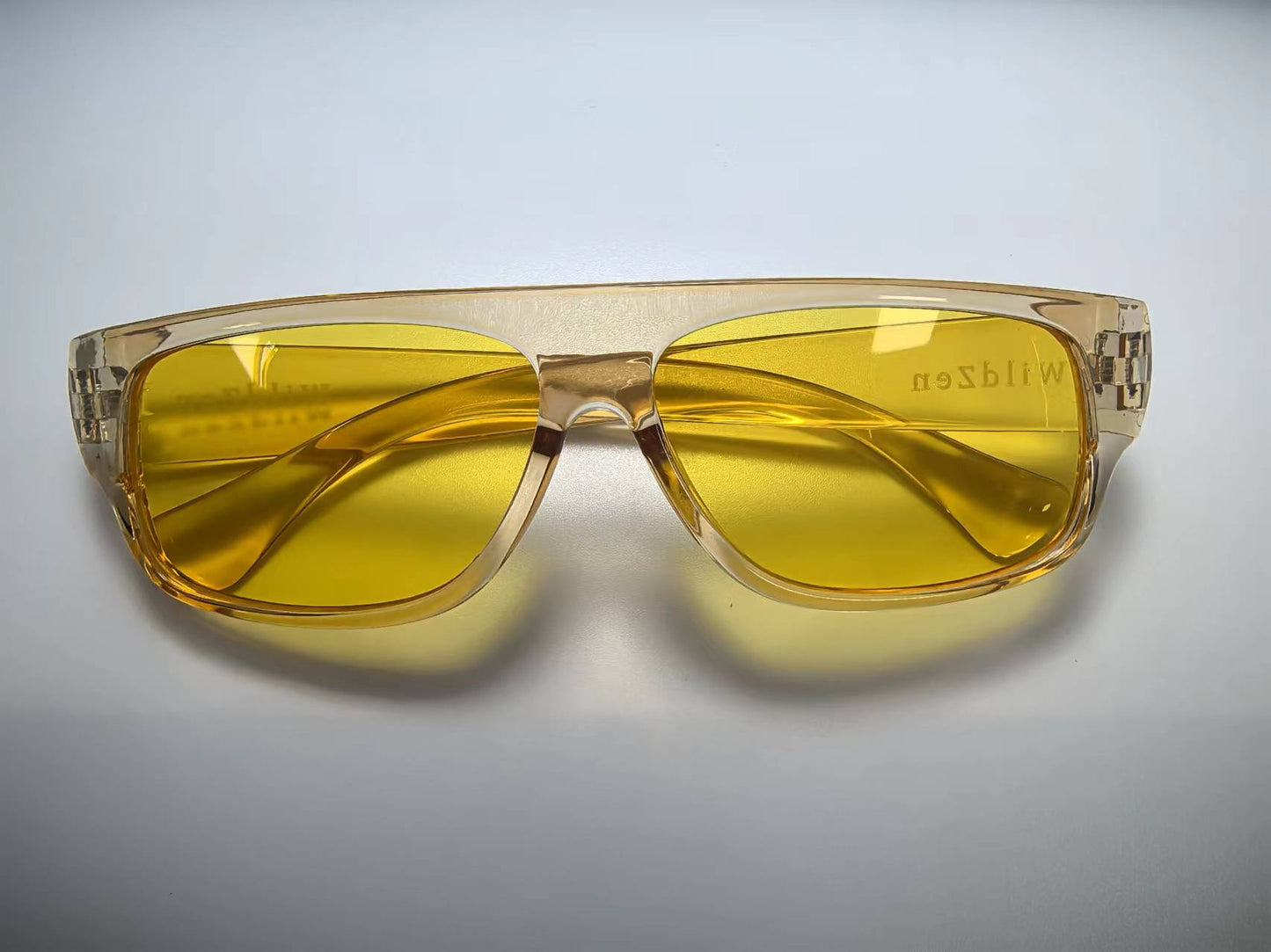 WildZen Classic Translucent Rectangle Sunglasses S49-5