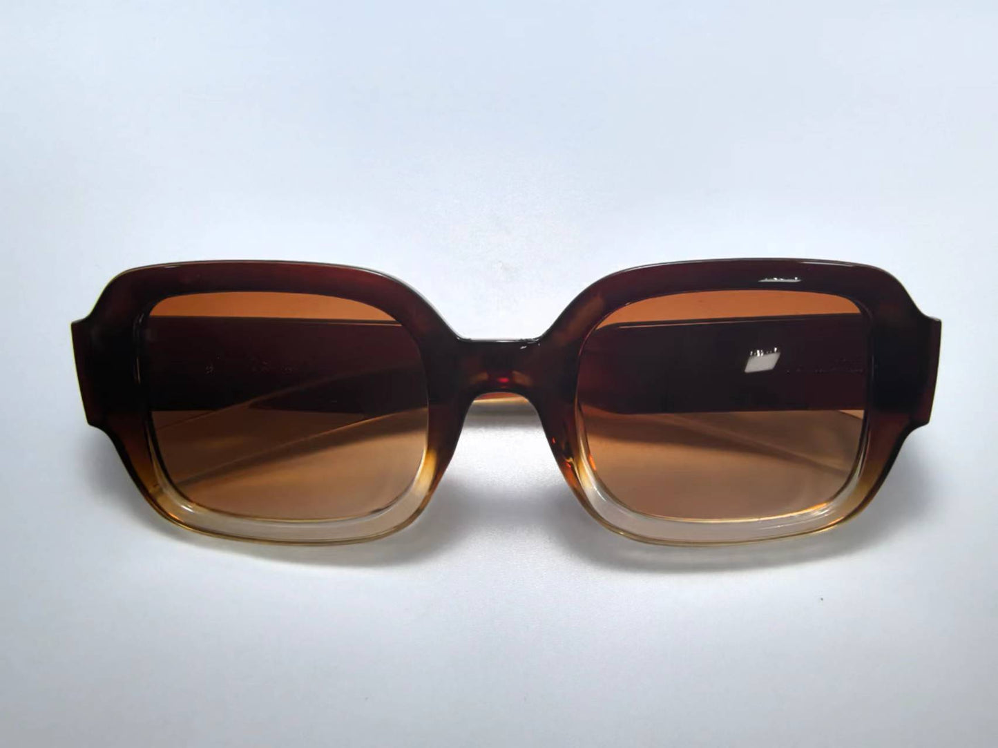 LunarQuest Luxury Gradient Frame Square Sunglasses S42-3