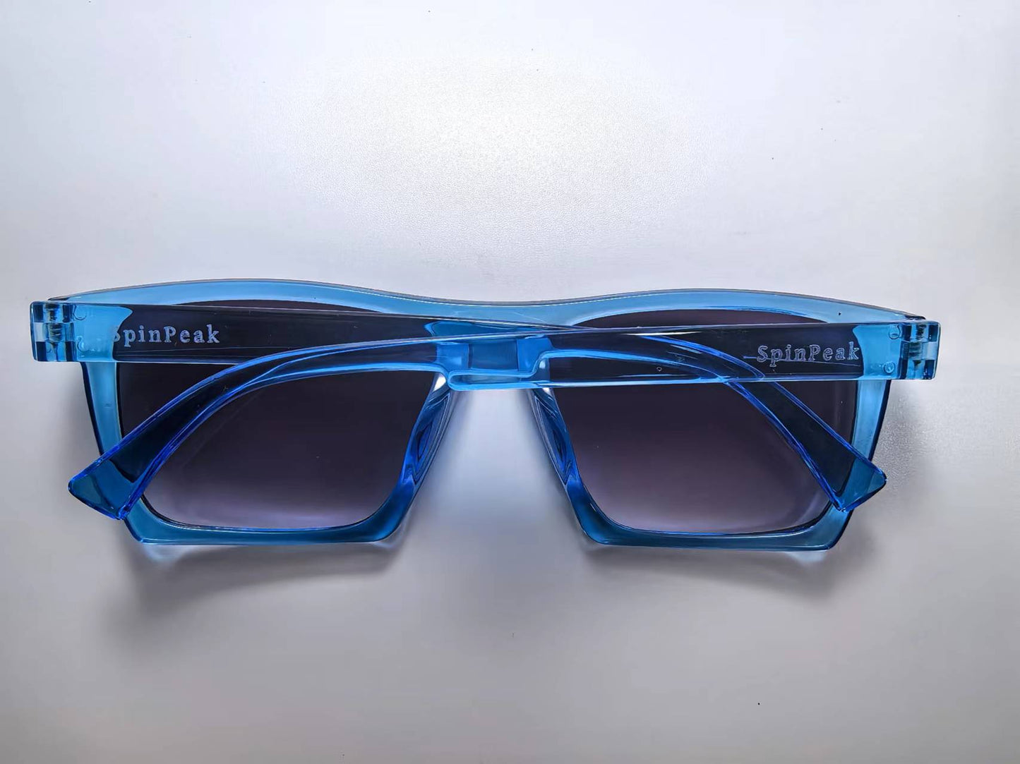 SpinPeak Transparent Frame Cat-Eye Sunglasses S75-3