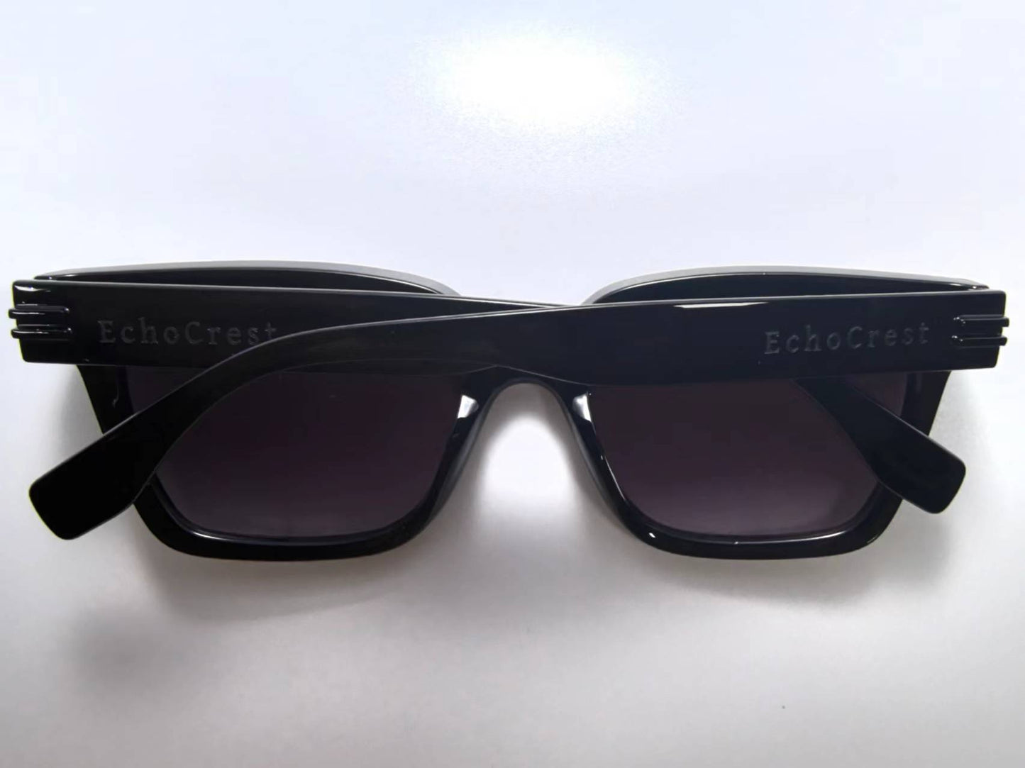EchoCrest Oversized Cat-Eye Polarized Sunglasses S18-3