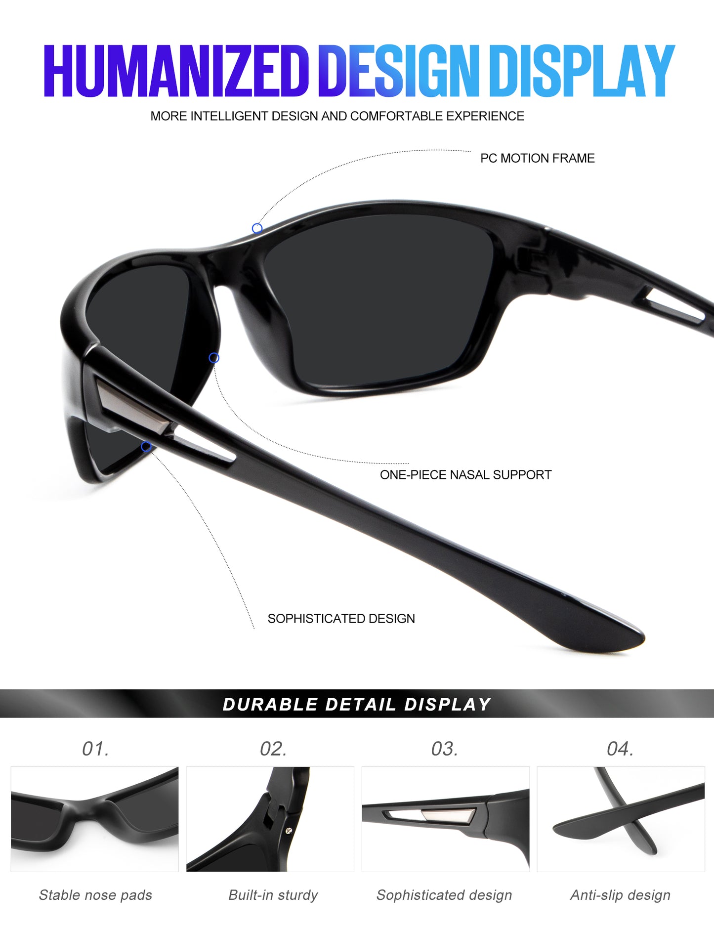 OUKEMAX Sports Sunglasses S63-1