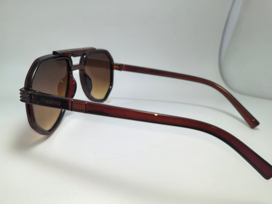 Peeplo Designer Polygon Polarized sunglasses S91-4